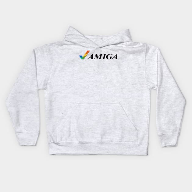 Commodore Amiga Kids Hoodie by Retro8Bit Fashion Store